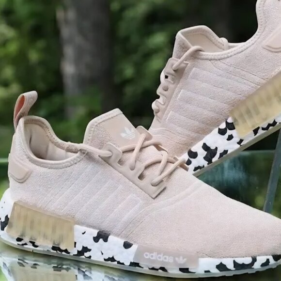 Adidas Halo Blush running shoes Workout sneakers leopard soles comfy 8.5 - Picture 1 of 8